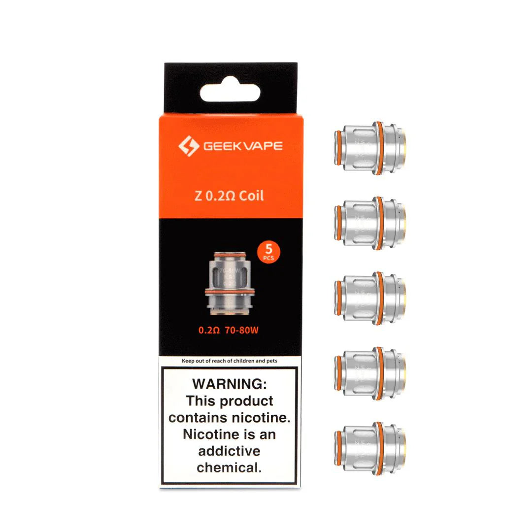0.2 ohm Geek Vape Zeus Mesh Z series Coils 5 Pack - Ape Vapes