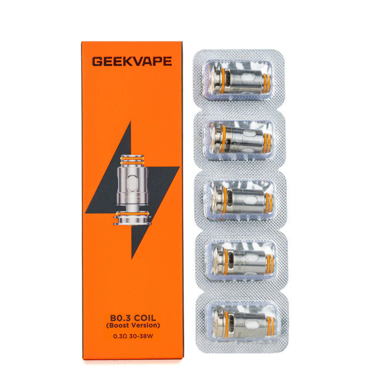 0.3 B Series Replacement Coils by GeekVape - 5 Pack - Ape Vapes
