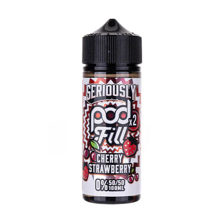 Cherry Strawberry 100ml Shortfill By Seriously Pod Fill X2 - Ape Vapes