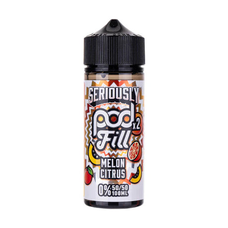 Melon Citrus 100ml Shortfill By Seriously Pod Fill X2 - Ape Vapes