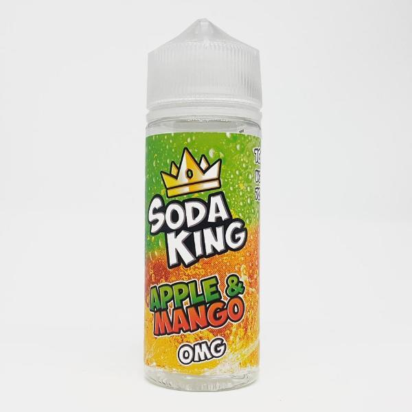 Apple & Mango 100ml Shortfill by Soda King - Ape Vapes