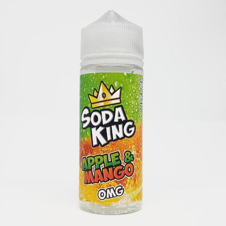 Apple & Mango 100ml Shortfill by Soda King - Ape Vapes