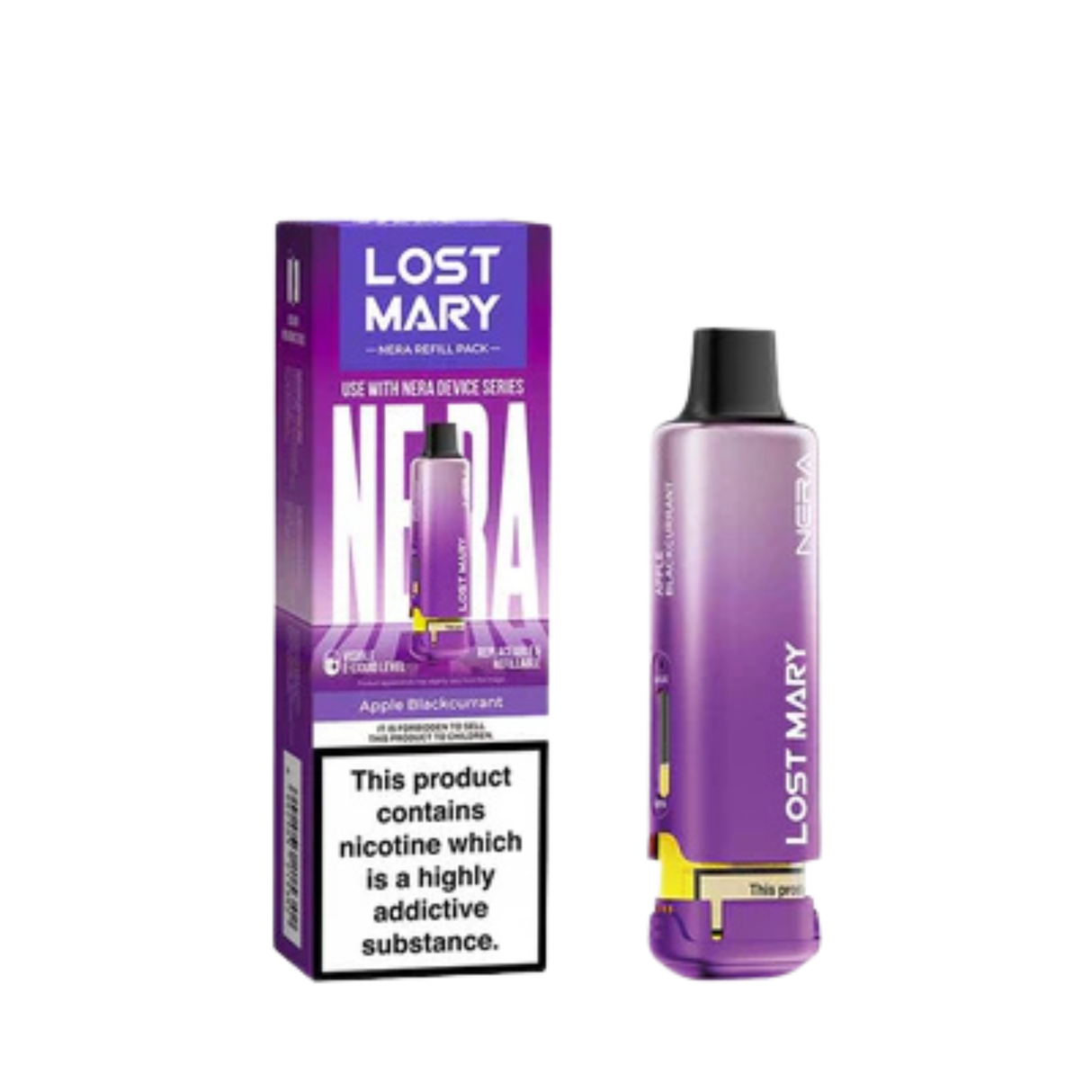 Apple Blackcurrant Nera 15k Refill Pack Lost Mary -Ape Vapes