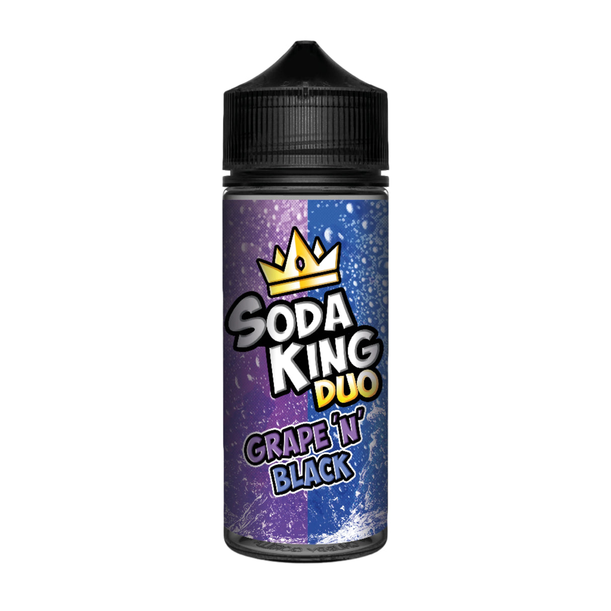 Black 'N' Grape 100ml Shortfill by Soda King Duo - Ape Vapes