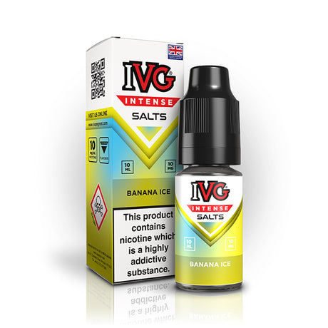 Banana Ice 10ml Nic Salt by IVG Intense - Ape Vapes