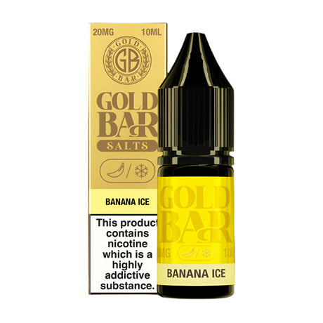 Banana Ice Nic Salt by Gold Bar - Ape Vapes