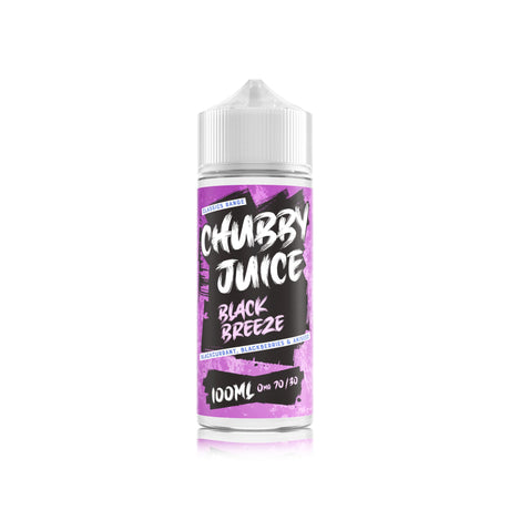 Black Breeze 100ml & 200ml Shortfill by Chubby Juice - Ape Vapes
