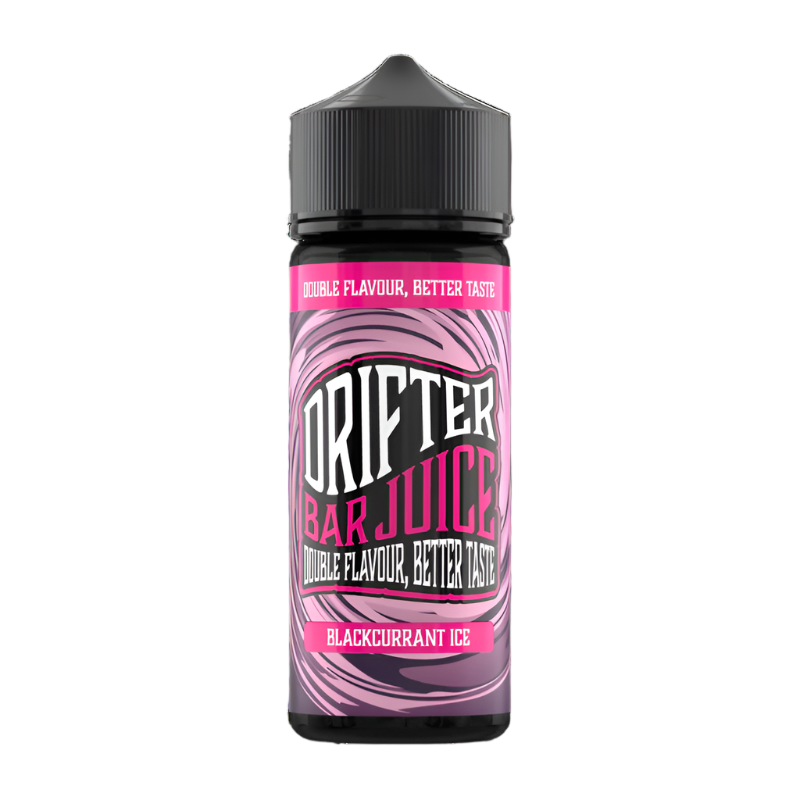Blackcurrant Ice 100ml Shortfill by Drifter Bar Juice -Ape Vapes