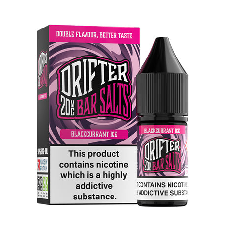 Blackcurrant Ice 10ml Nic Salt By Drifter Ape Vapes