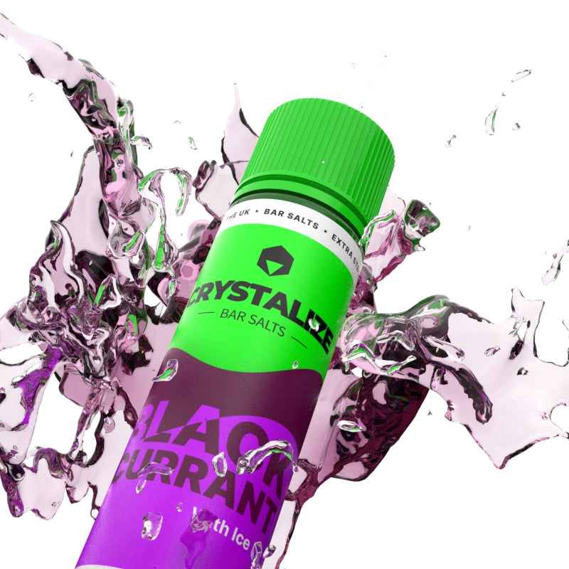Blackcurrant Ice 60ml Longfill by Crystalize - Ape Vapes