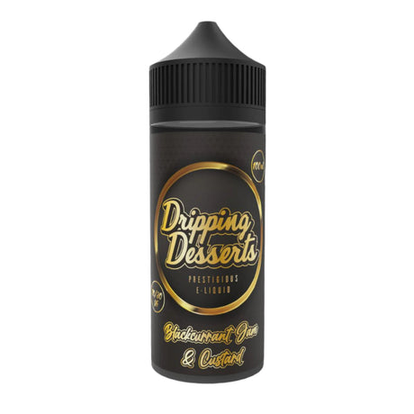 Blackcurrant Jam & custard 100ml & 200ml Shortfill by Dripping Desserts - Ape Vapes