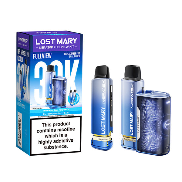 Blue Edition Nera 30k Prefilled Kit Lost Mary -Ape Vapes