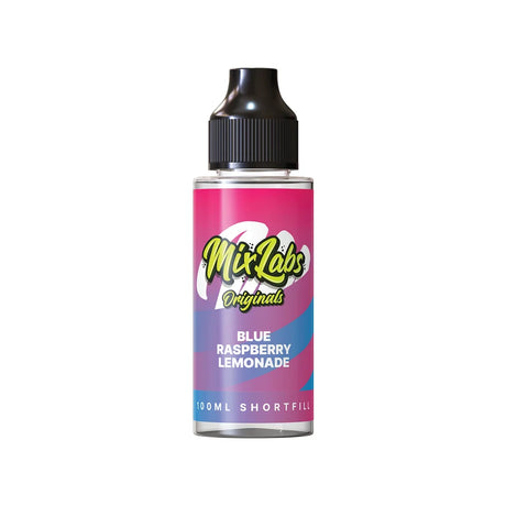 Blue Raspberry Lemonade 100ml Shortfill by Mix Labs Originals - Ape Vapes