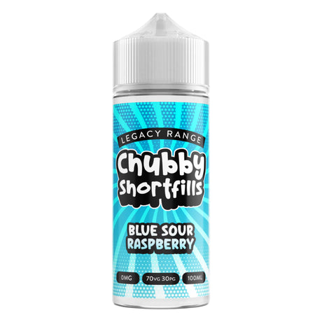 Blue Sour Raspberry 100ml Shortfill by Chubby Shortfill Legacy Range - Ape Vapes