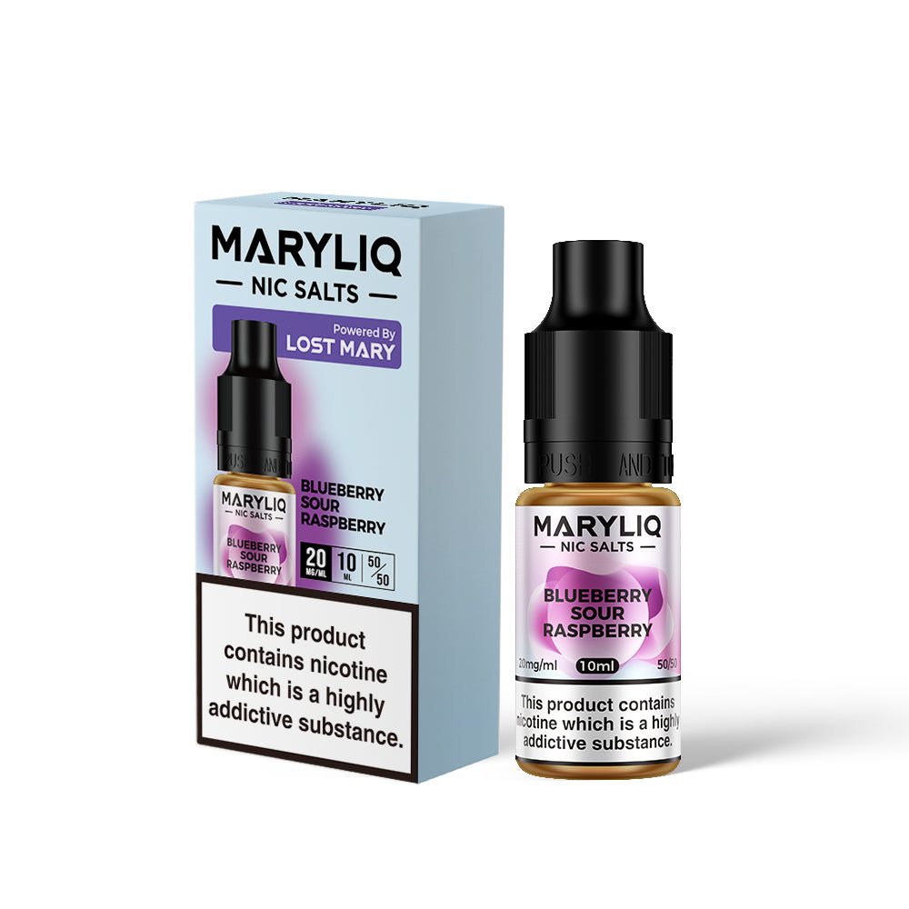 Blueberry Sour Raspberry Nic Salt - Maryliq by Elf Bar - Ape Vapes