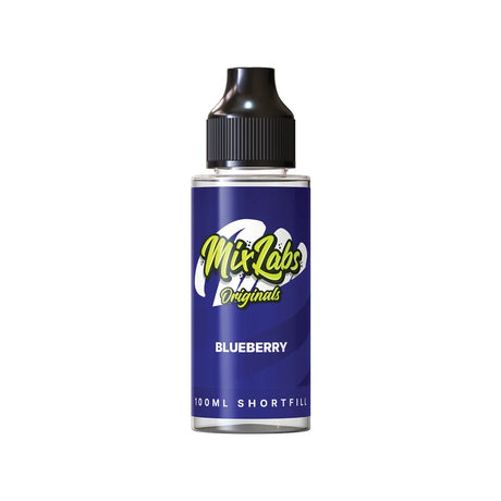 Blueberry 100ml Shortfill by Mix Labs Originals - Ape Vapes
