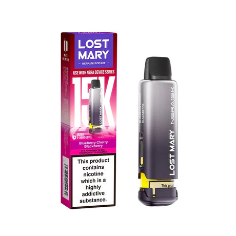 Blueberry Cherry Blackberry Nera 15k Refill Pack Lost Mary - Ape Vapes