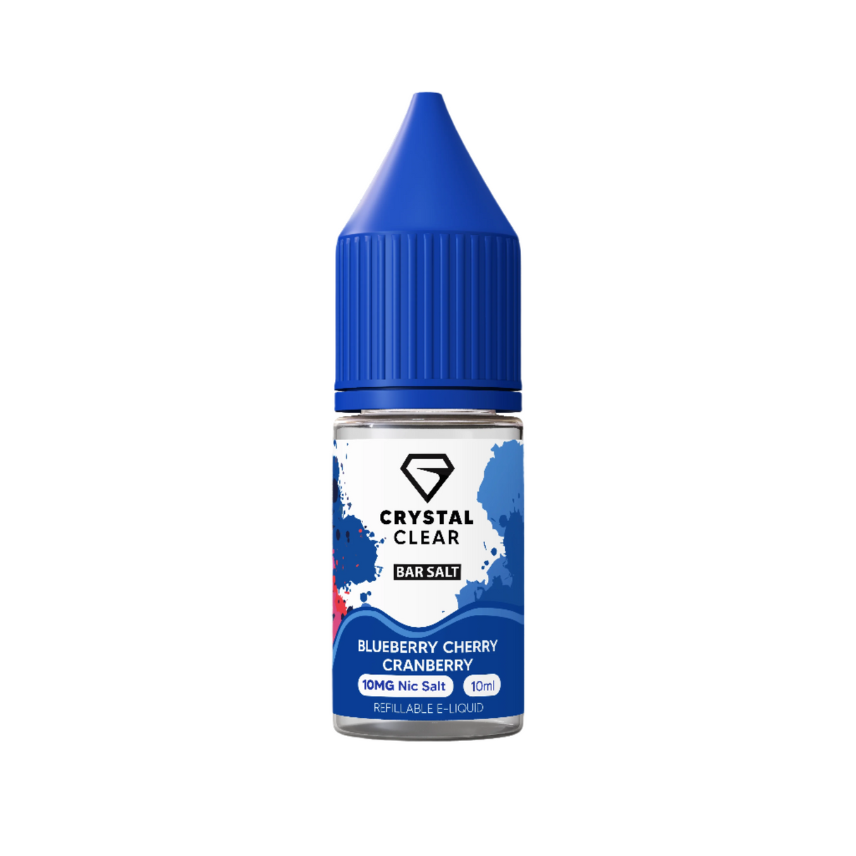 Blueberry Cherry Cranberry Nic Salt by Crystal Clear - Ape Vapes