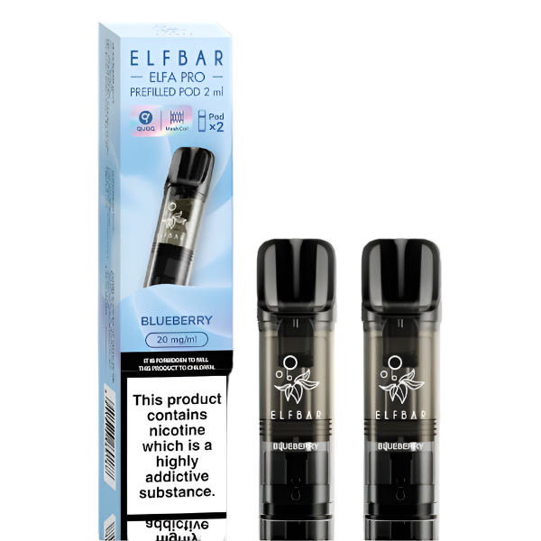 Blueberry Elfa Pro Pre-Filled Pods (2 Pack) - Ape Vapes