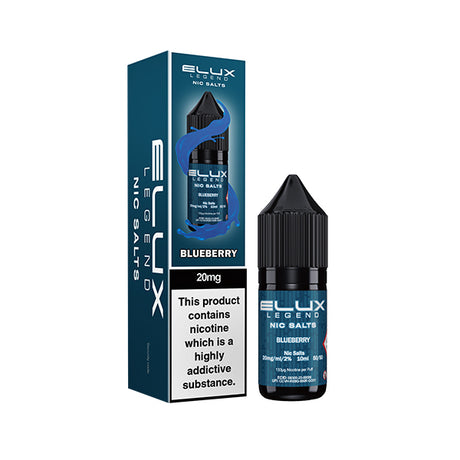 Blueberry Nic Salt By Elux Legend - Ape Vapes