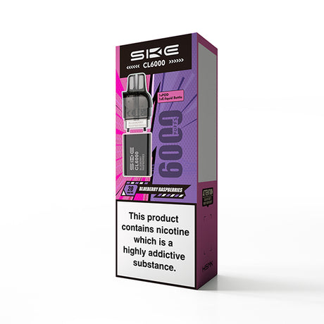 Blueberry Raspberries SKE Crystal CL6000 Pre-Filled Replacement Pods - Ape Vapes