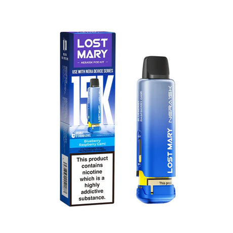 Blueberry Raspberry Gami Nera 15k Refill Pack Lost Mary - Ape Vapes