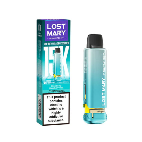 Blueberry Raspberry Ice Nera 15k Refill Pack Lost Mary - Ape Vapes