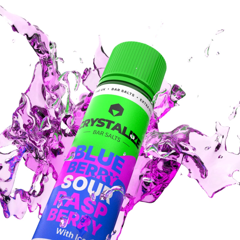 Blueberry Sour Raspberry 60ml Longfill by Crystalize - Ape Vapes