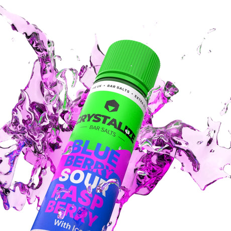 Blueberry Sour Raspberry 60ml Longfill by Crystalize - Ape Vapes