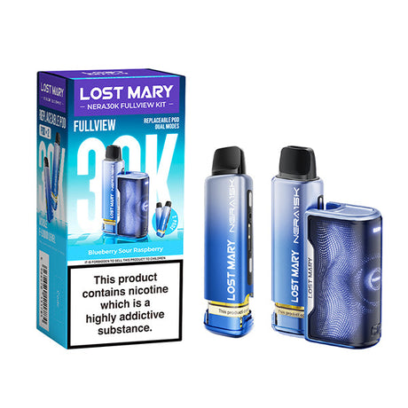 Blueberry Sour RaspberryNera 30k Prefilled Kit Lost Mary- Ape Vapes