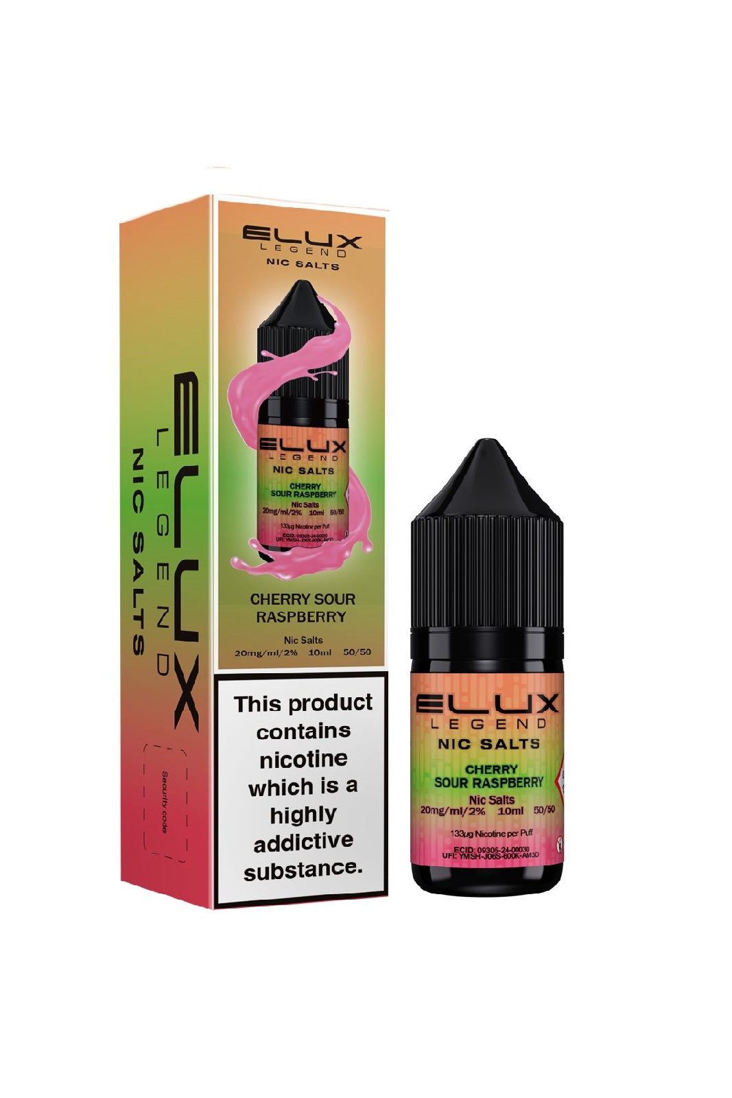 Cherry Sour Raspberry Nic Salt by Elux - Ape Vapes