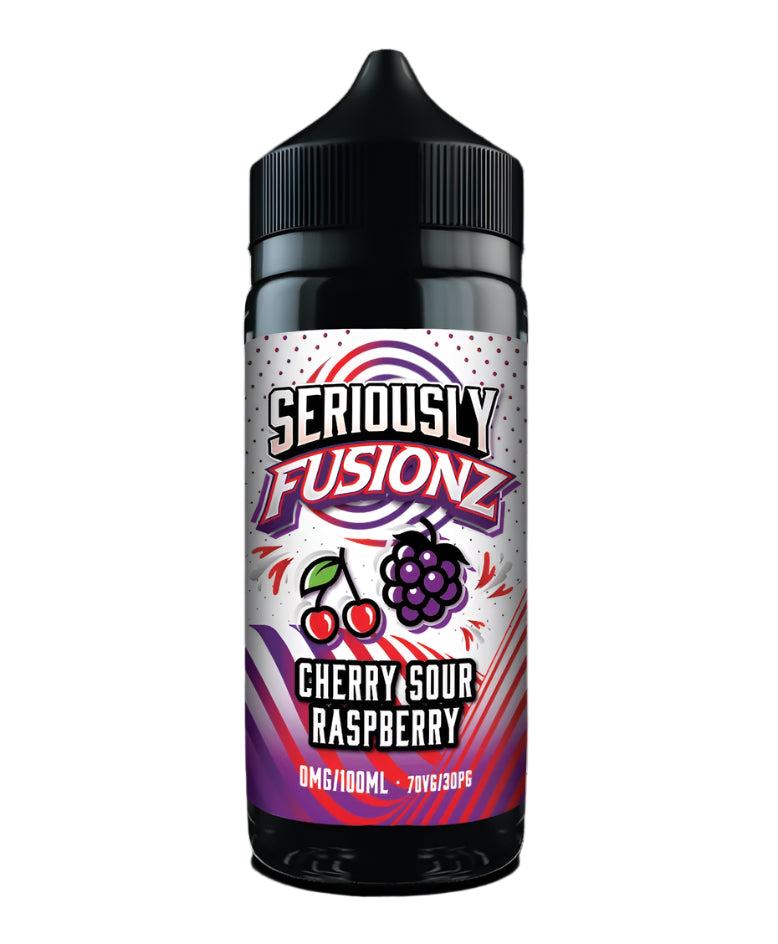 Cherry Sour Raspberry 100ml Shortfill by Seriously Fusionz - Ape Vapes