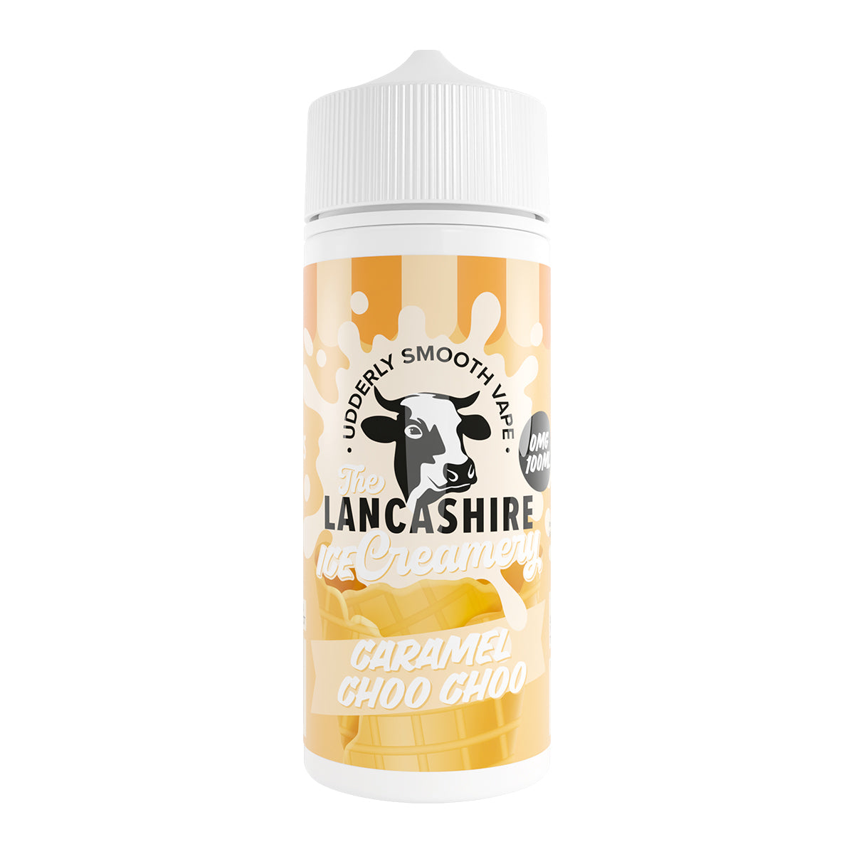Caramel Choo Choo 100ml Shortfill by Lancashire Ice Creamery- Ape Vapes