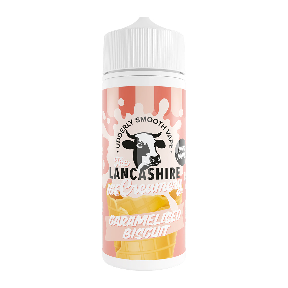 Caramelised Biscuit 100ml Shortfill by Lancashire Ice Creamery - Ape Vapes