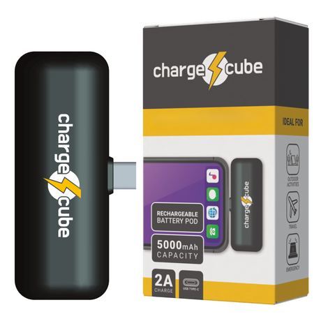 Charge Cube 2A 5000mAh Rechargeable Battery Pod