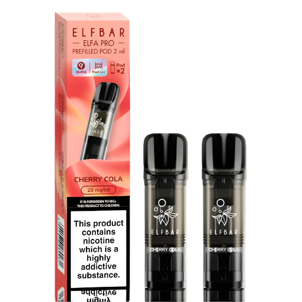 Cherry Cola Elfa Pro Pre-Filled Pods (2 Pack) - Ape Vapes