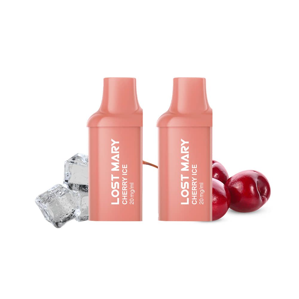 Cherry Ice BM600 Prefilled Pods 2 Pack by Lost Mary - Ape Vapes