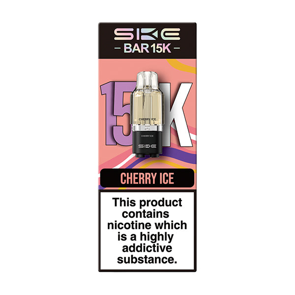 Cherry Ice SKE Bar 15k Replacement Prefilled Pods - Ape Vapes