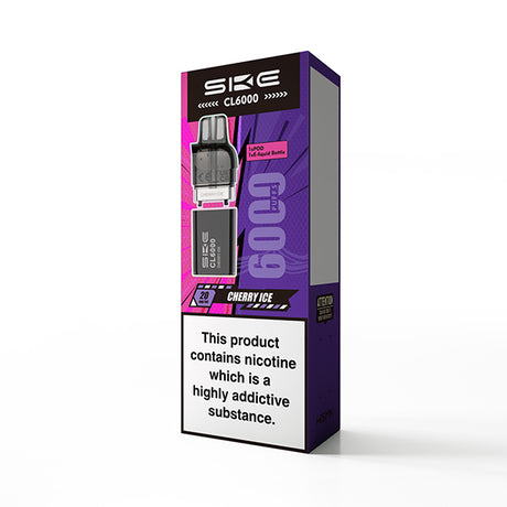 Cherry Ice SKE Crystal CL6000 Pre-Filled Replacement Pods - Ape Vapes