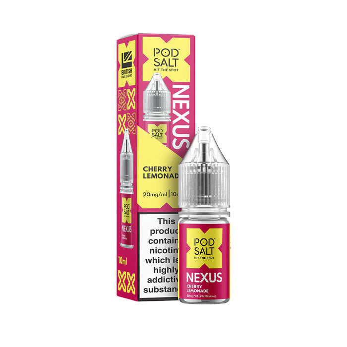 Cherry Lemonade 10ml Nic Salt - Nexus by Pod Salt - Ape Vapes