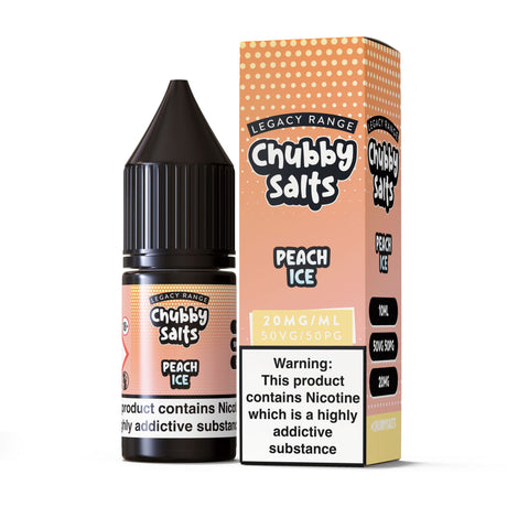 Peach Ice by Chubby Salts Legacy Range - Ape Vapes