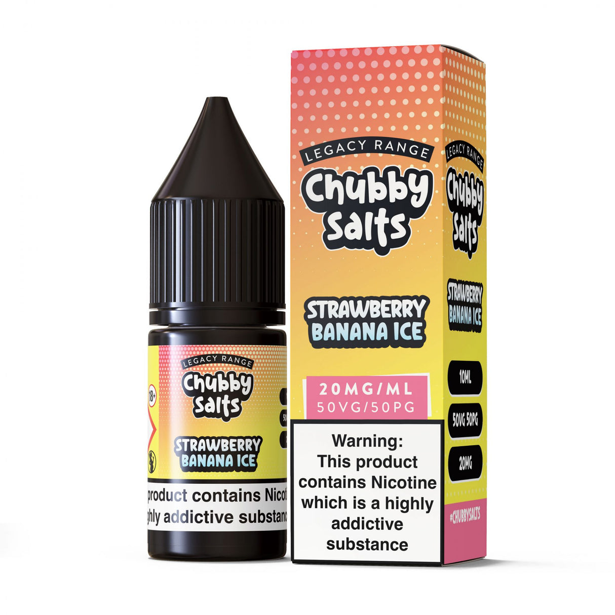 Strawberry Banana by Chubby Salts Legacy Range - Ape Vapes