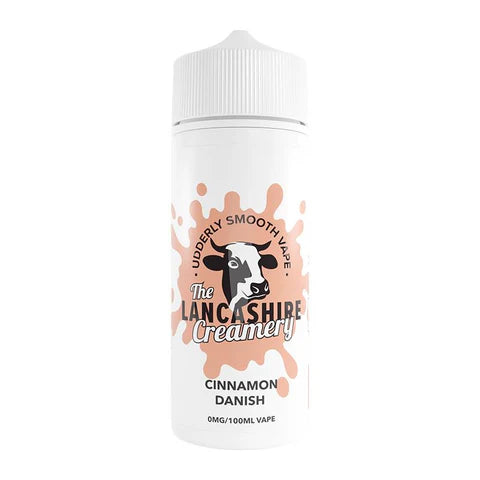 Cinnamon Danish 100ml Shortfill by The Lancashire Creamery - Ape Vapes
