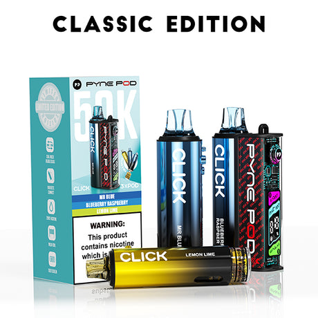 Classic Edition Pyne Pod Click 50K Vape Kit - Ape Vapes