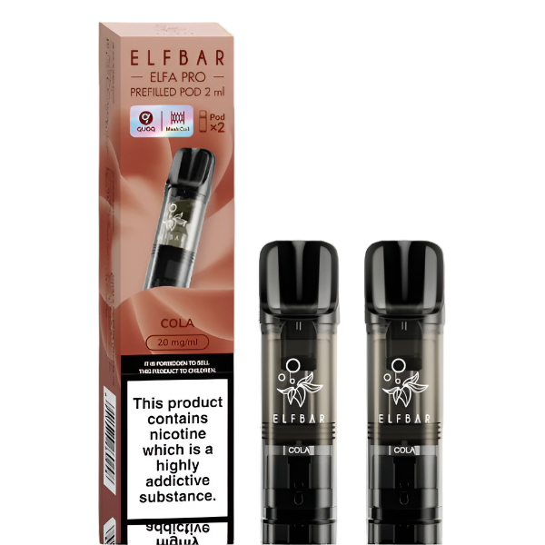 Cola Elfa Pro Pre-Filled Pods (2 Pack) - Ape Vapes
