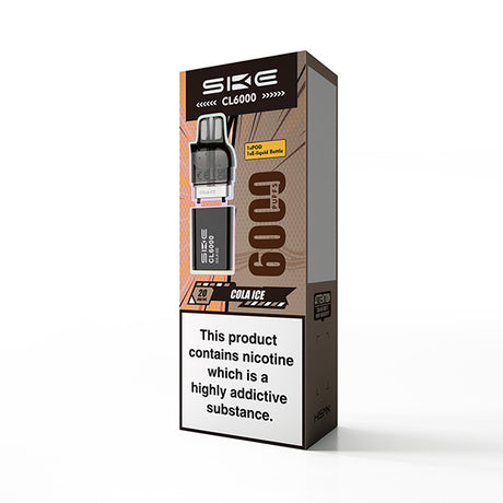 Cola Ice SKE Crystal CL6000 Pre-Filled Replacement Pods - Ape Vapes