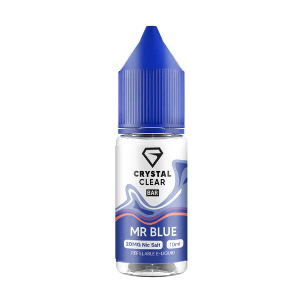 Mr Blue Nic Salt by Crystal clear - Ape Vapes