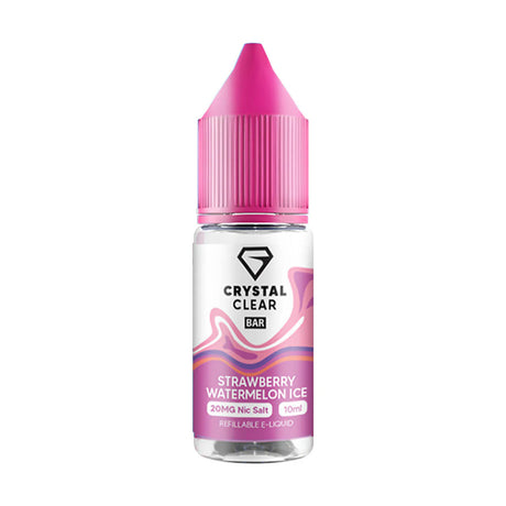 Strawberry Watermelon Ice Nic Salt by Crystal Clear - Ape Vapes