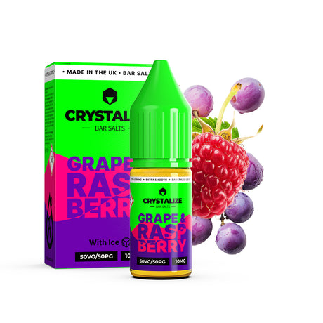 Grape Raspberry Nic Salt by Crystalize - COMING SOON - Ape Vapes