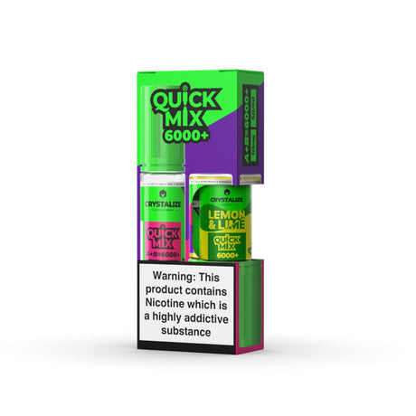 Lemon Lime Quick Mix 20ml Nic Salt by Crystalize - Ape Vapes